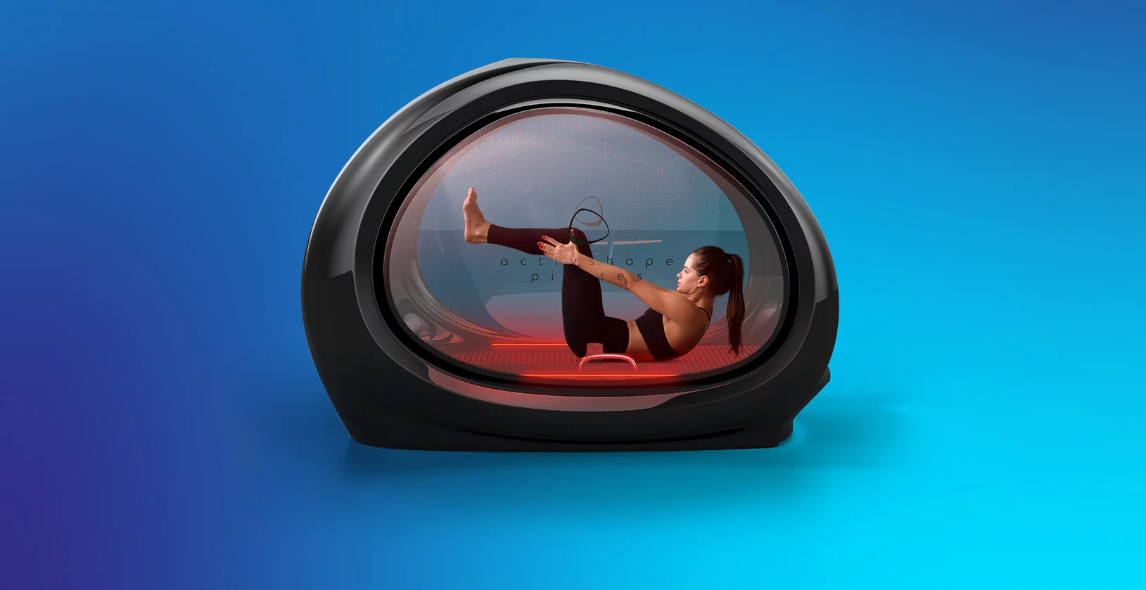 Infrared therapy Pilates capsule for body shaping and recovery