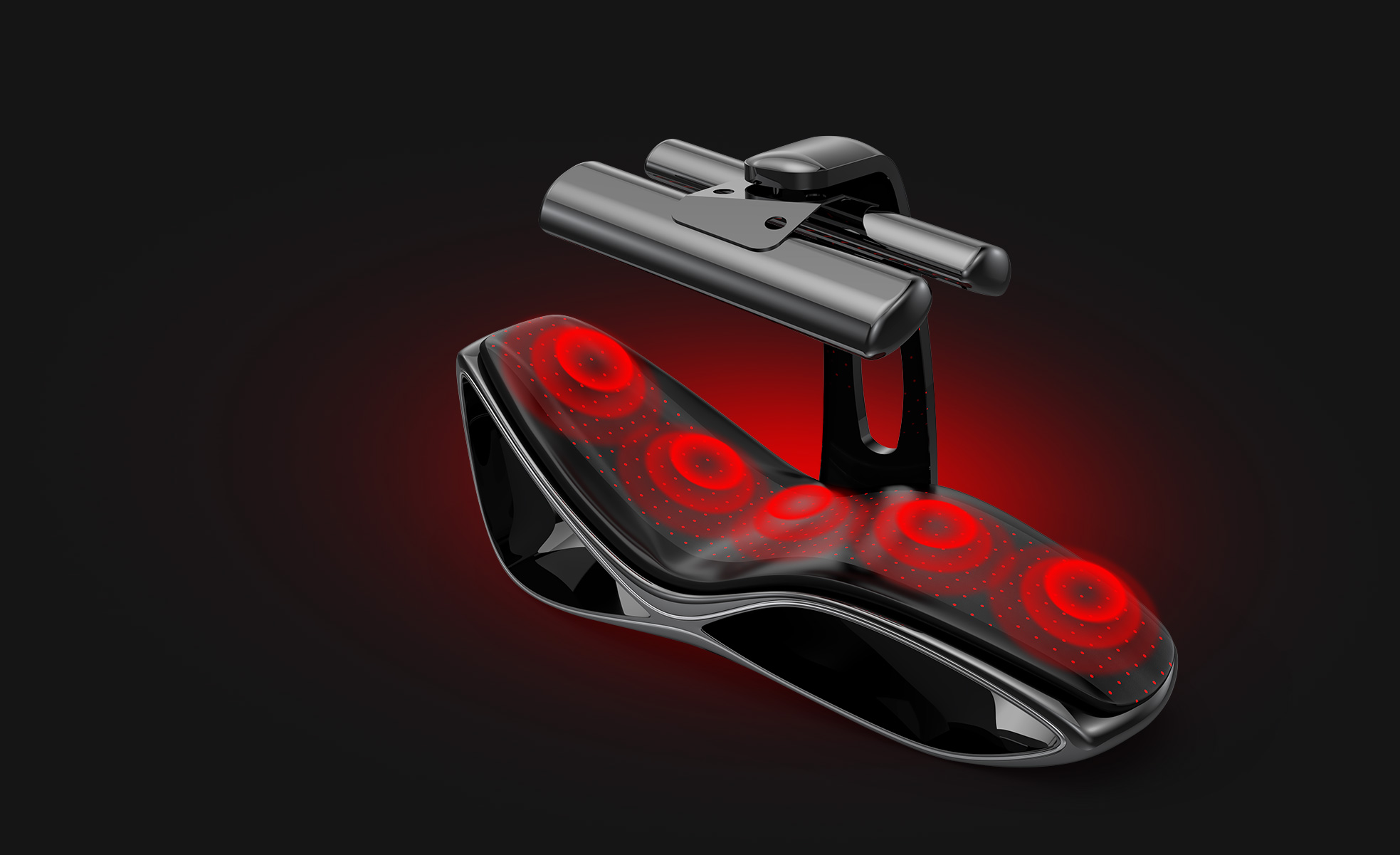 vacu-activ-red-couch-360-heat Vacu Activ Red Couch 360 Heat Warming bed