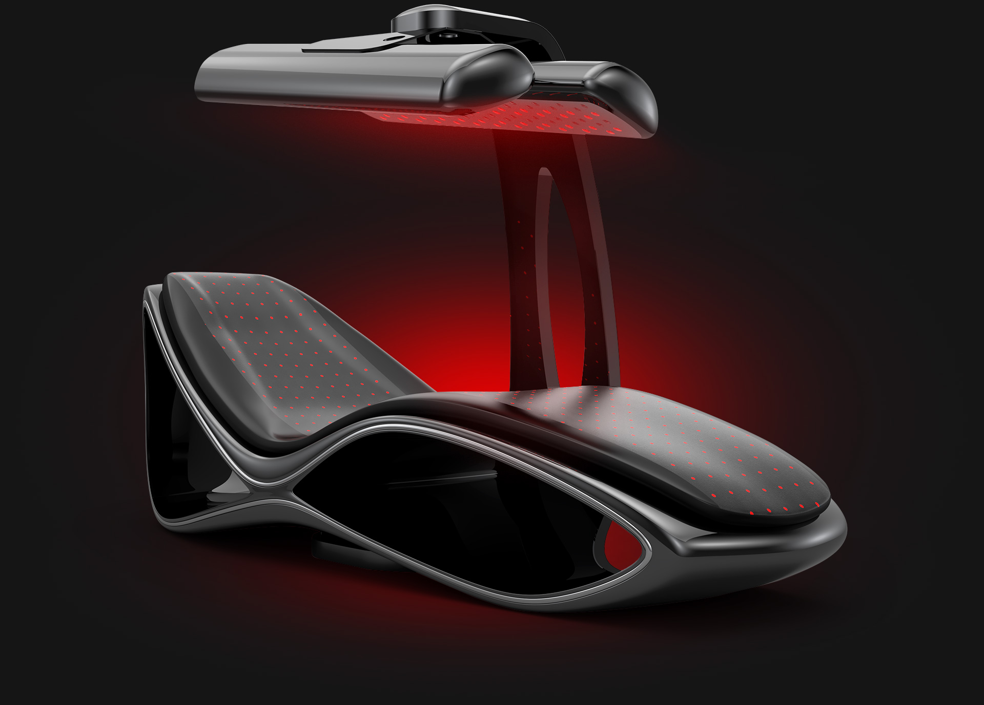 vacu-activ-red-couch-360---rlt-led-mattress Red Couch 360 RLT Mattress Therapy